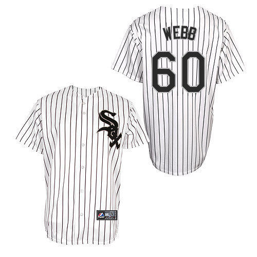 Daniel Webb #60 Youth Baseball Jersey-Chicago White Sox Authentic Home White Cool Base MLB Jersey